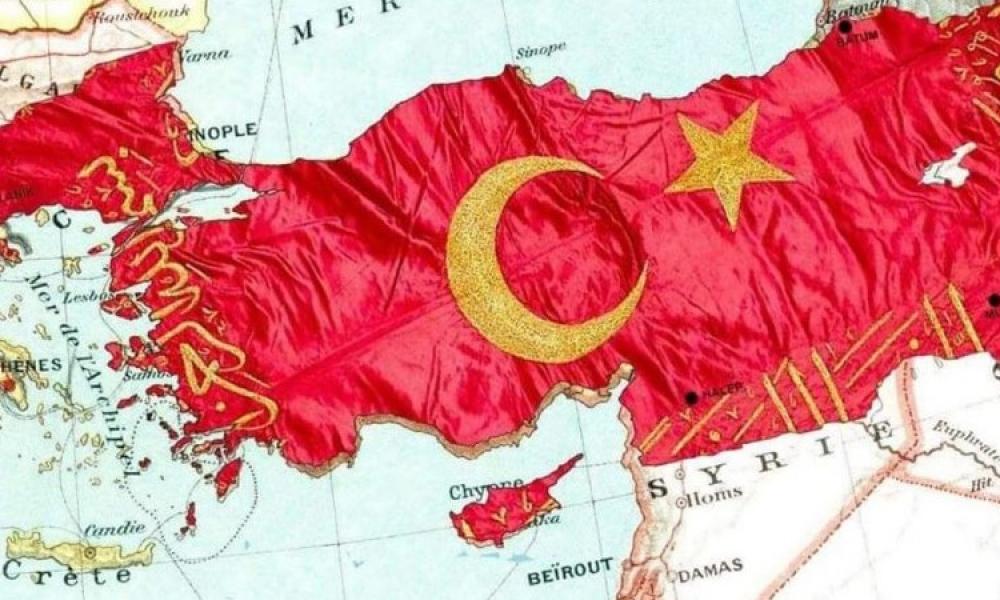 Νέοι τουρκικοί χάρτες διεκδικούν μέχρι την Θεσσαλονίκη: «Ήμασταν ξυπόλυτοι, τώρα με τεθωρακισμένα» (φωτό)