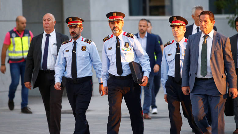 Ξεκίνησε η δίκη του επικεφαλής της καταλανικής αστυνομίας – Aδράνησε κατά την άσκηση των καθηκόντων του
