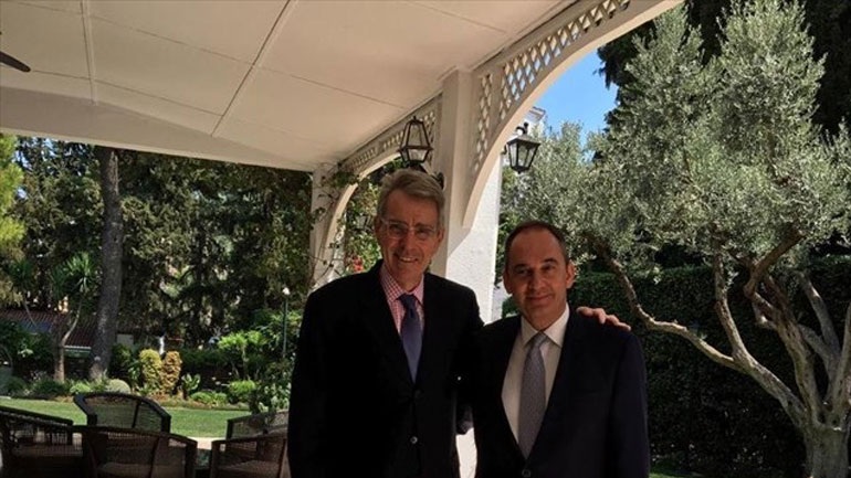 Συνάντηση Πάιατ – Πλακιωτάκη για τη συνεργασία σε ζητήματα ναυτιλίας και των ναυπηγείων