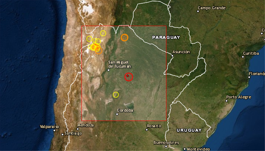 Σεισμός 5,5 Ρίχτερ στην Αργεντινή