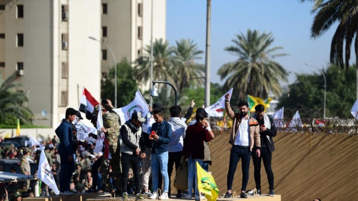 Ιράκ: Ρουκέτες έπεσαν κοντά στην πρεσβεία των ΗΠΑ στη Βαγδάτη