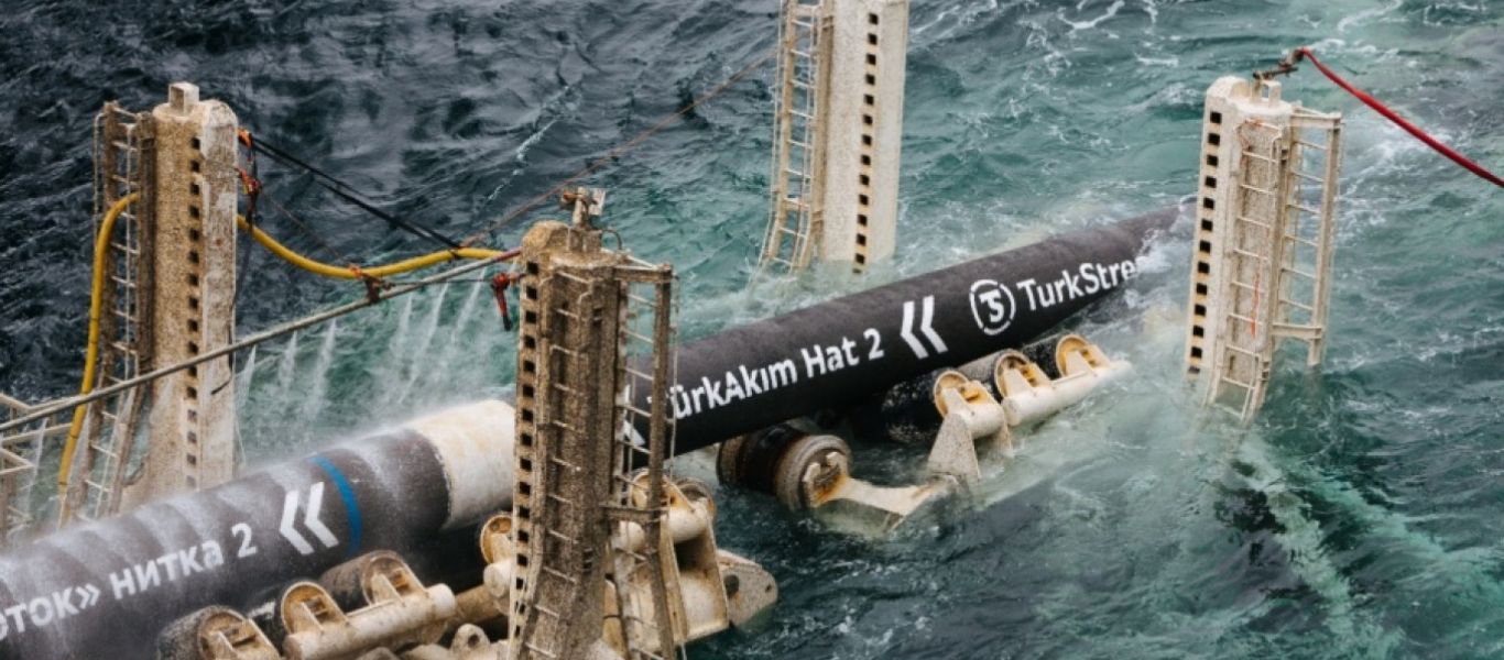 Η Τουρκία παρέλαβε τα πρώτα δισεκατομμύρια κυβικά μέτρα ρωσικού αερίου από τον Turkish Stream
