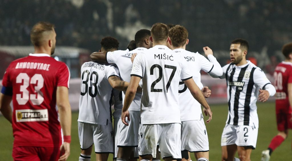 Α΄Εθνική: Στην κορυφή ο ΠΑΟΚ μετά τη νίκη του επί του Βόλου