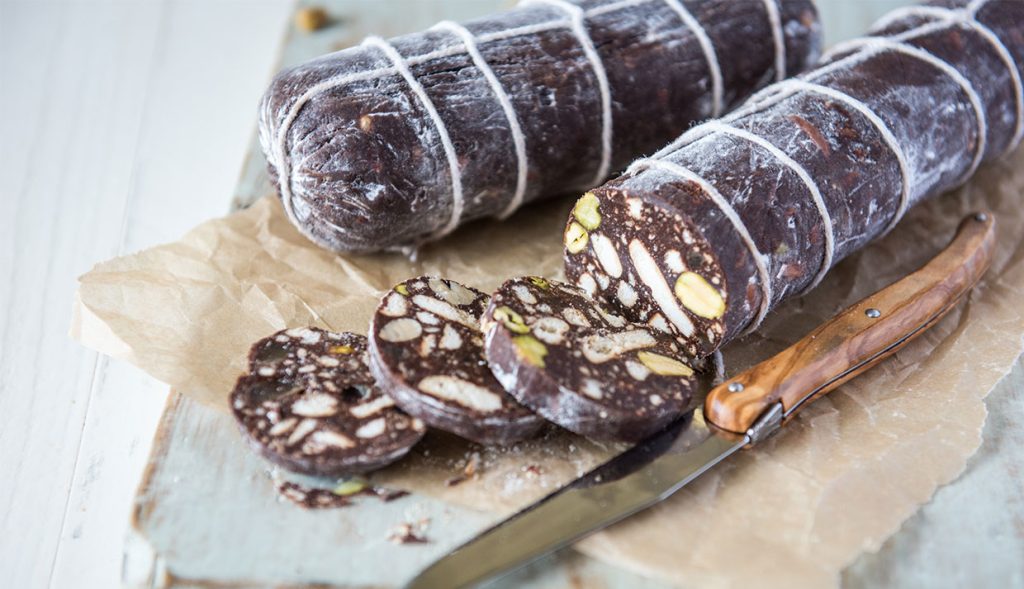 Σαλάμι σοκολάτας που χαρίζει ευεξία και μακροζωία!