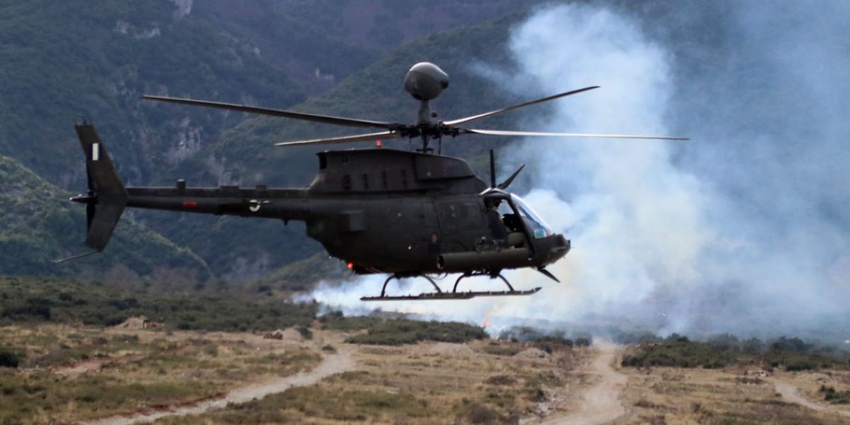 Το Kiowa Warrior «μίλησαν»: Πρώτες βολές για τα ελληνικά ΟΗ-58 στο Λιτόχωρο! (βίντεο – upd)