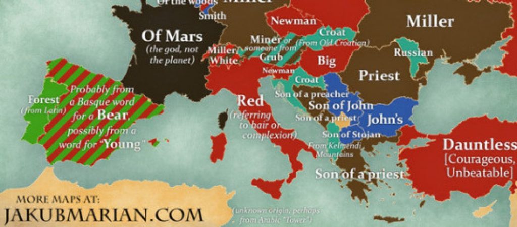 Αυτά είναι τα πιο συνηθισμένα επώνυμα ανά χώρα – Ποιο είναι στην Ελλάδα; (φωτο)