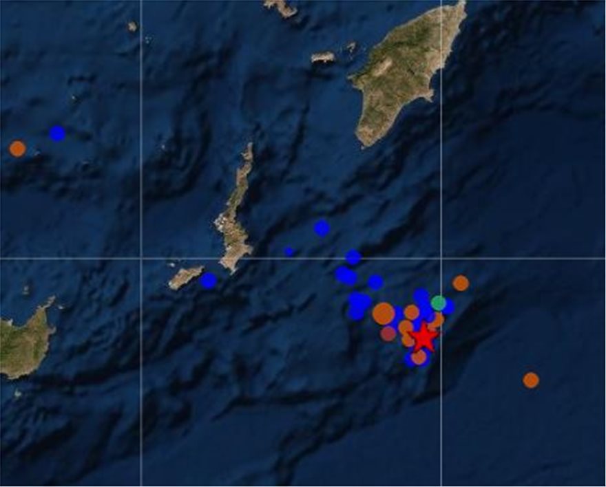 Σεισμός 5,1 Ρίχτερ ανάμεσα σε Κάρπαθο-Ρόδο: Δύο μετασεισμοί 4 Ρίχτερ – Τι λένε οι σεισμολόγοι (φωτο)