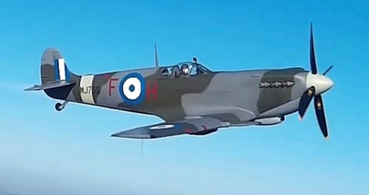 Βρετανία: Το βίντεο από την πρώτη πτήση του ελληνικού Spitfire Mk IX