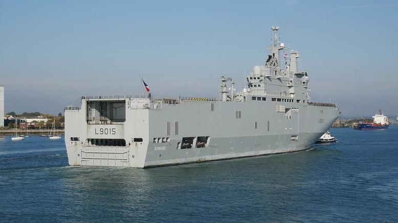 Στο λιμάνι του Βόλου κατευθύνεται το γαλλικό ελικοπτεροφόρο “Dixmude”