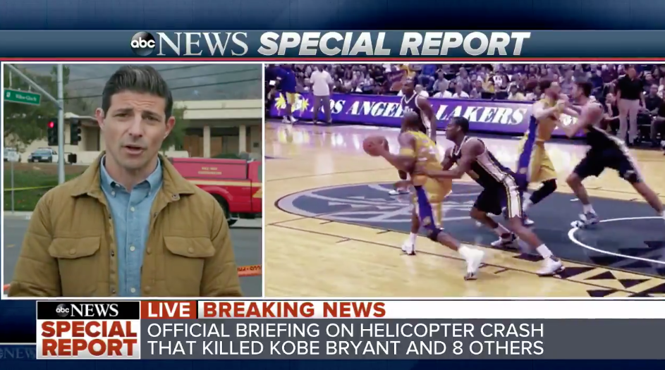 Σε διαθεσιμότητα ο δημοσιογράφος που είπε: «Ο Κ. Μπράιαντ και οι τέσσερις κόρες βρίσκονταν στο μοιραίο ελικόπτερο»