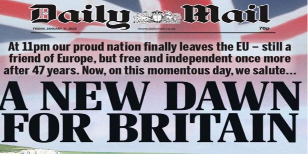 Βrexit: Αυτά είναι τα σημερινά πρωτοσέλιδα των εφημερίδων που θα μείνουν στην ιστορία (φώτο)
