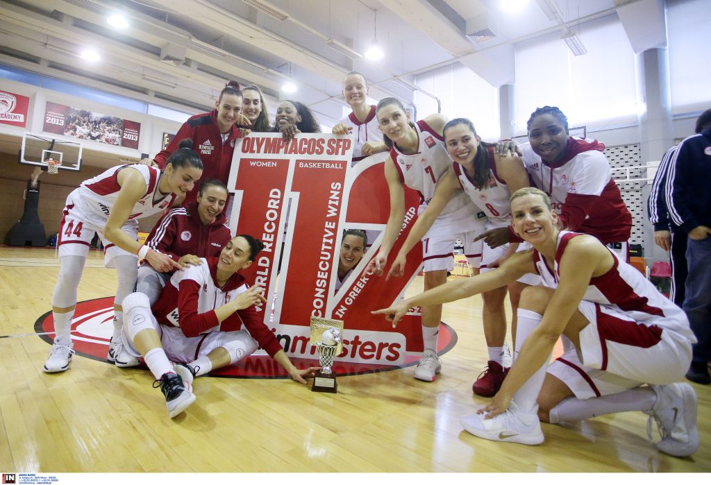 Έσπασαν παγκόσμιο ρεκόρ τα κορίτσια του Ολυμπιακού!