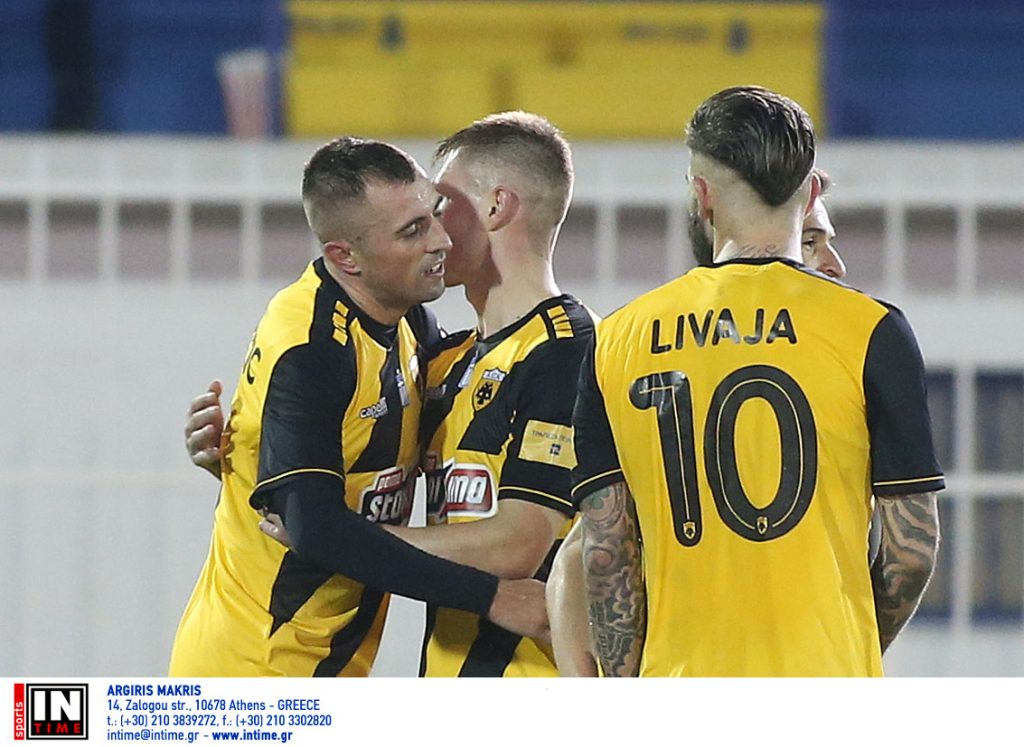 Ντύθηκε Σ. Αραούχο ο Ν. Κρίστισιτς – Πέρασε η ΑΕΚ από το Περιστέρι