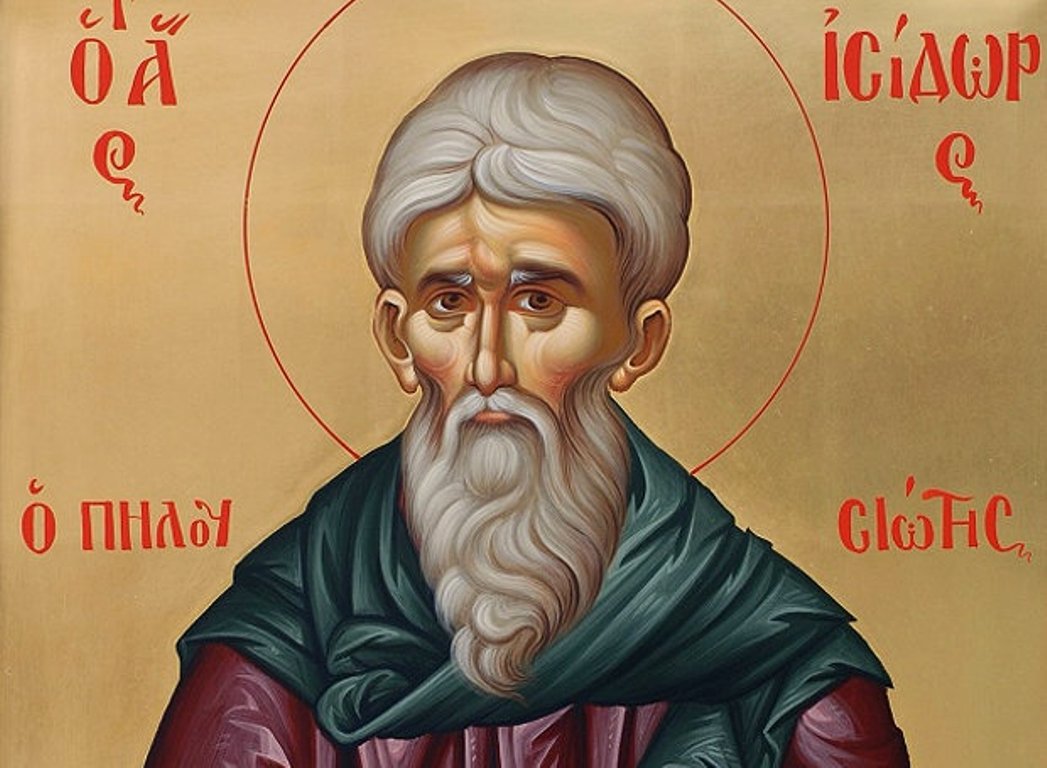 Σήμερα 4 Φεβρουαρίου τιμάται ο Άγιος Ισίδωρος ο Πηλουσιώτης