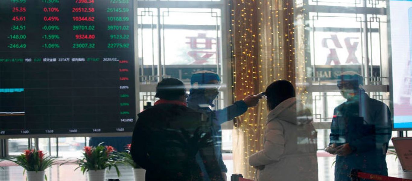 Αρνητικά ρεκόρ στα κινεζικά χρηματιστήρια λόγω κορωνοϊού