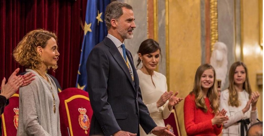 Ισπανία: Αντιδράσεις προκάλεσε η παρουσία του βασιλιά Φελίπε στο νέο κοινοβούλιο