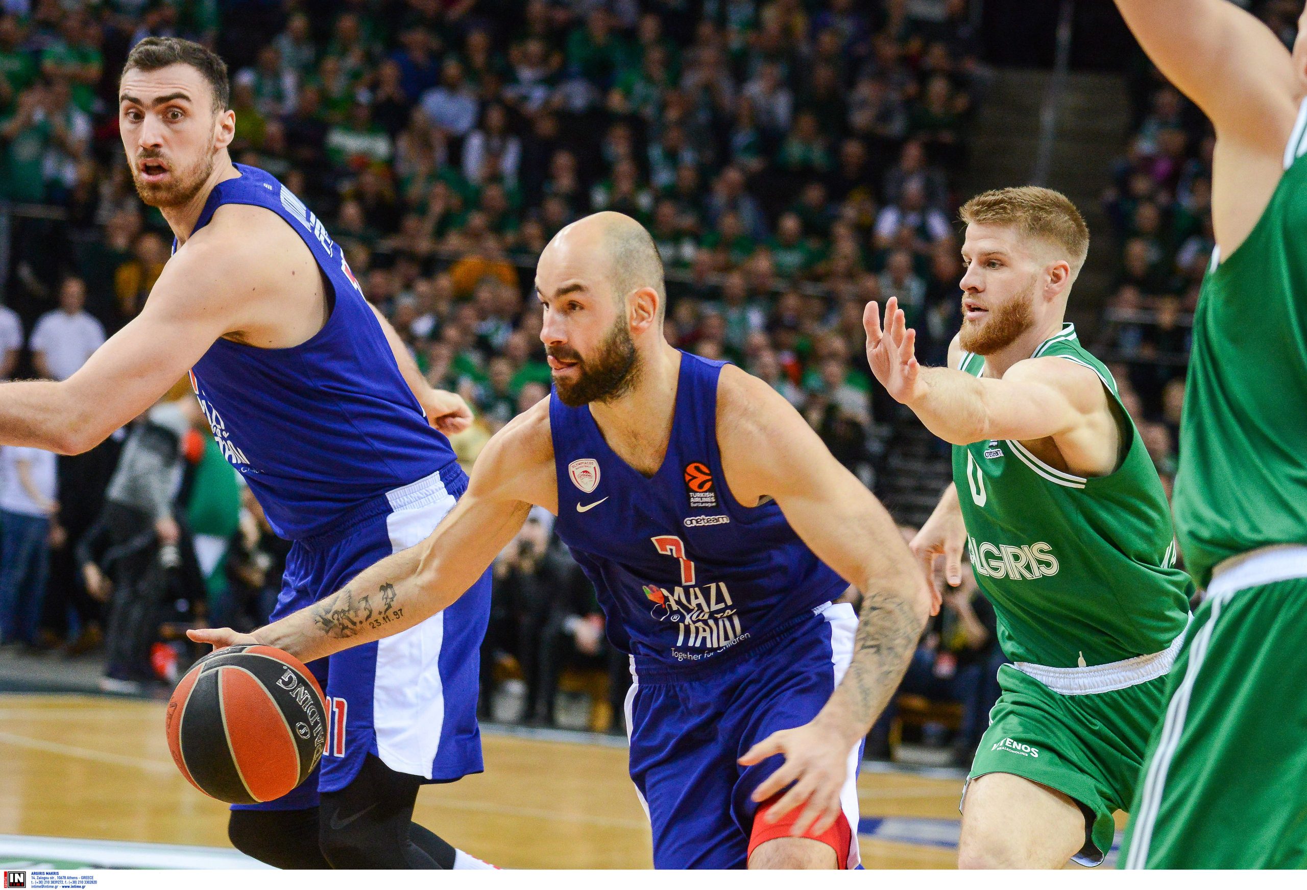 Ολυμπιακός: Πονοκέφαλος με Β. Σπανούλη και Τ. Ροτσέστι