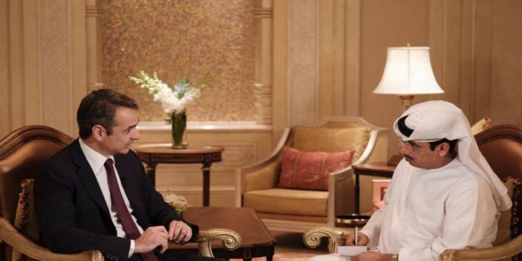 Συνέντευξη Κ. Μητσοτάκη στο δίκτυο Αl Arabiya: «Η Ελλάδα μπορεί να αποτελέσει το “surprise story” της Ευρώπης»