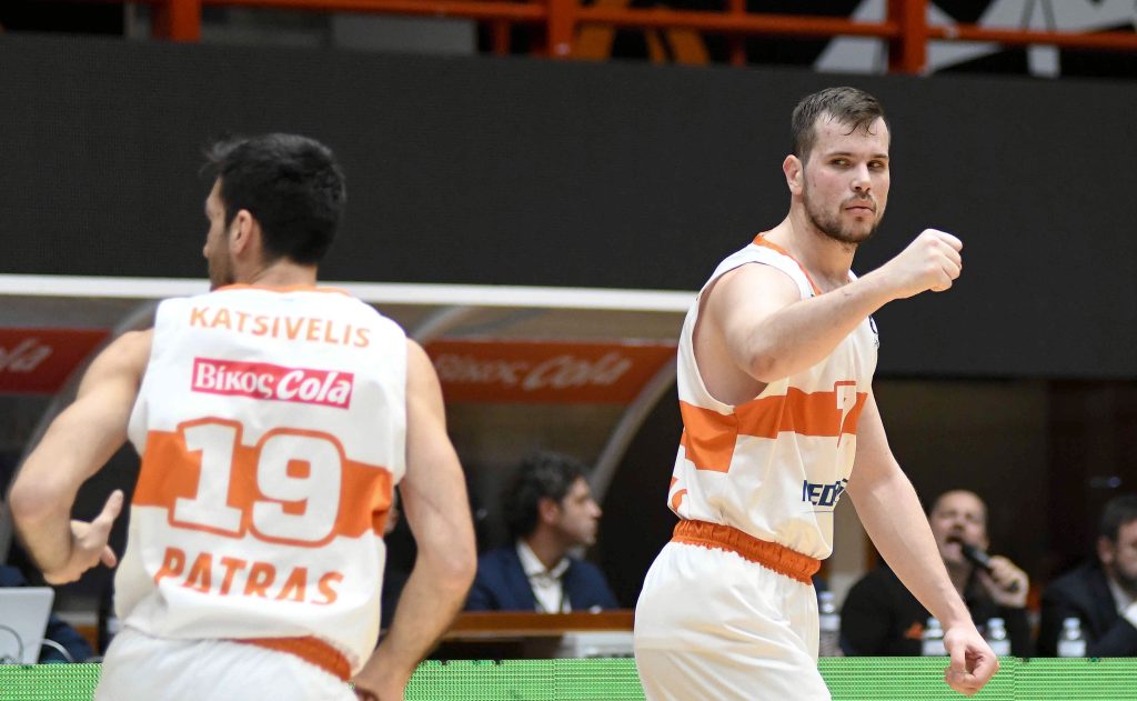 Με καλή άμυνα κέρδισε (67-56) την Μπρέσια ο Προμηθέας Πατρών και κάλυψε την διαφορά