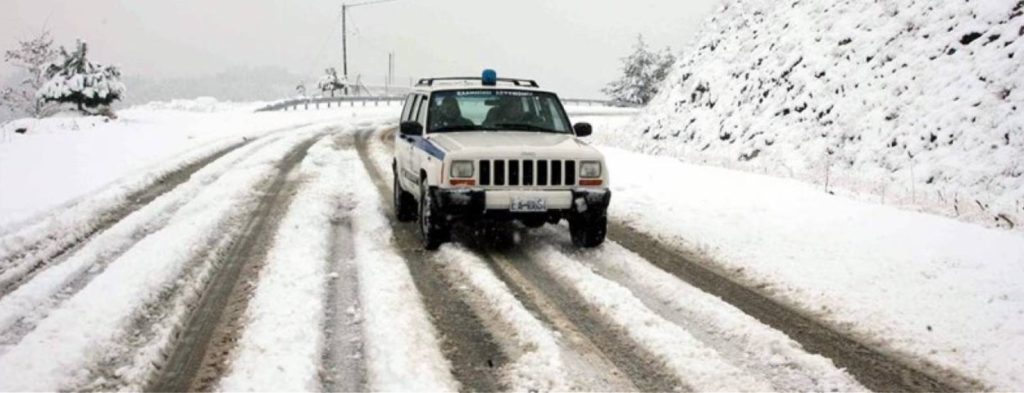 Αυτοί είναι οι δρόμοι που είναι κλειστοί εξαιτίας της χιονόπτωσης