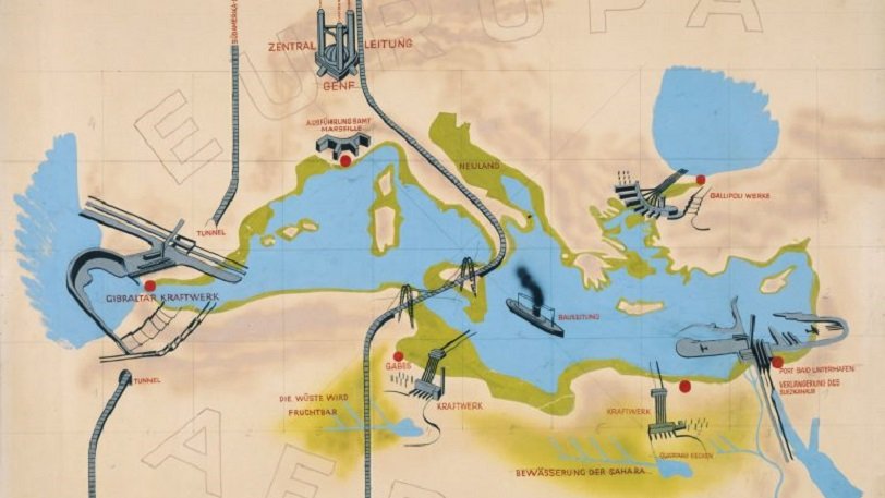 Το… παράλογο σχέδιο Atlantropa που ήθελε την Μεσόγειο να αποστραγγιστεί και να ενωθούν Ευρώπη και Αφρική (φώτο-βίντεο)
