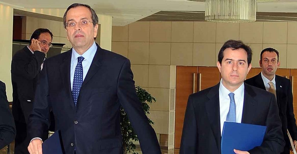 Το… «μυστικό» ραντεβού των Αντώνη Σαμαρά και Νότη Μηταράκη