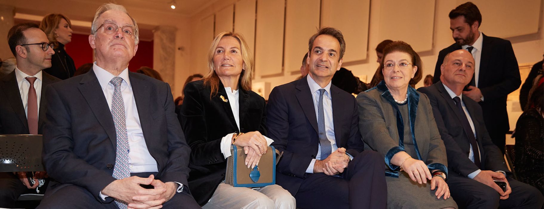 Στο Εθνικό Αρχαιολογικό Μουσείο Κυριάκος και Μαρέβα Μητσοτάκη (βίντεο)