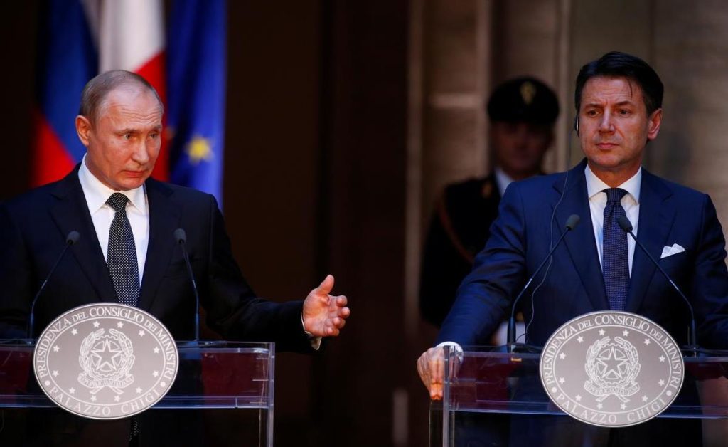 Τηλεφωνική επικοινωνία Πούτιν – Κόντε για τη Λιβύη: Τι συζητήθηκε
