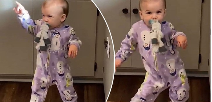 Δείτε το μωρό που χορεύει καλύτερα από τον καθένα (βίντεο)