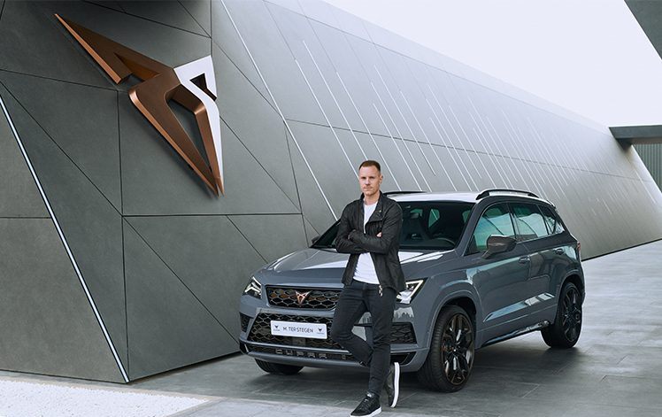 Ο τερματοφύλακας της FC Barcelona Marc ter Stegen είναι ο νέος πρεσβευτής της CUPRA