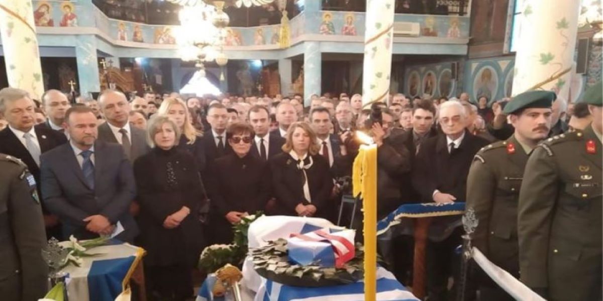 Γεώργιος Κατσάνης: Στο Σιδηρόκαστρο Σερρών κηδεύτηκε ο ήρωας της Κύπρου (βίντεο)