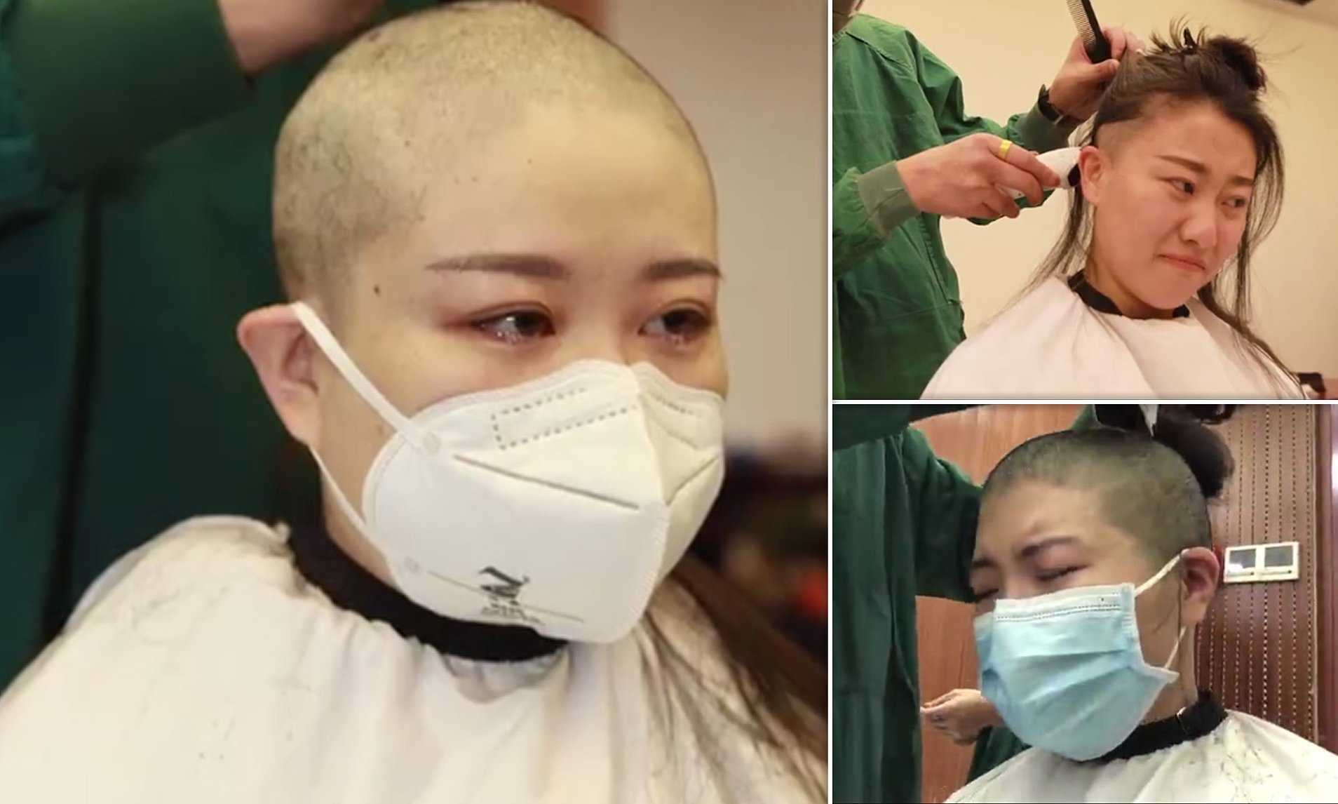 Κορωνοϊός: Ξύρισαν τα κεφάλια τους Κινέζες ιατροί – Τους ανάγκασε νοσοκομείο (φώτο – βίντεο)