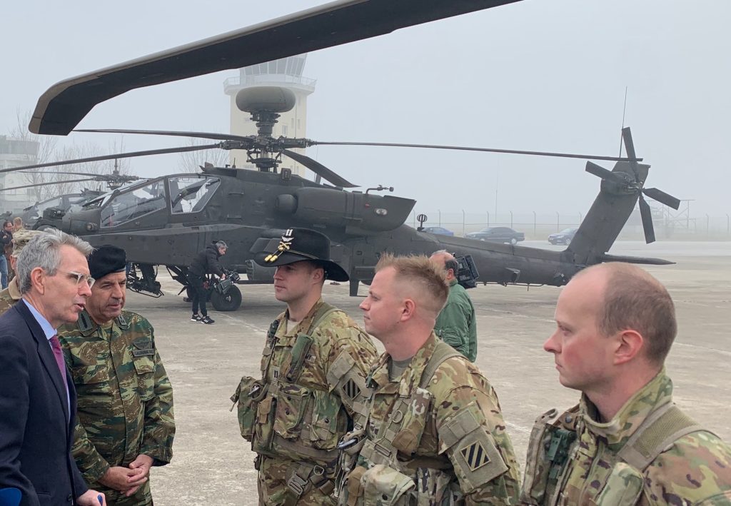 Επίσκεψη Τζέφρι Πάιατ και στην «φωλιά» των Apache  της ΑΣ στο Στεφανοβίκειο