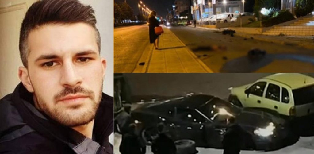 Νέες εικόνες σοκ από το τροχαίο δυστύχημα στη Γλυφάδα! (βίντεο)