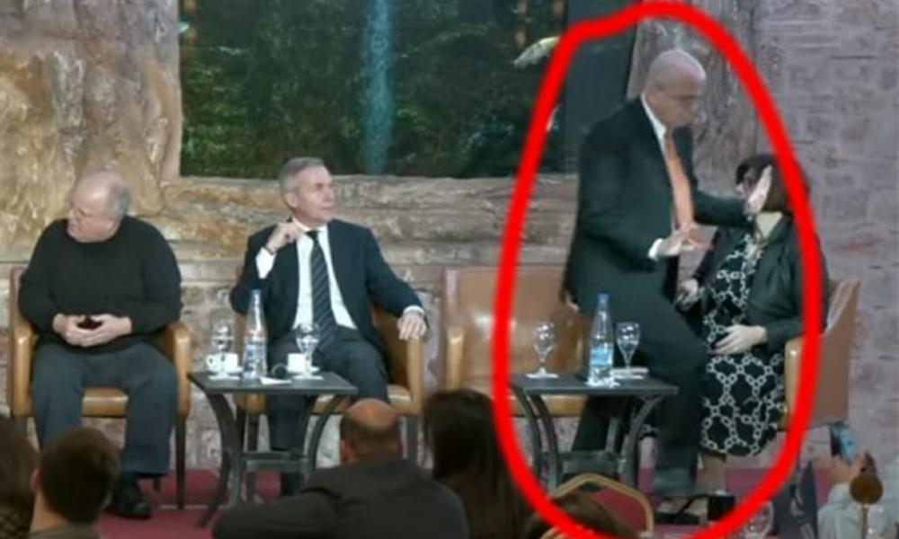Σπάρτη: Έφυγε φανερά εκνευρισμένος ο πρέσβης του Ισραήλ από ομιλία (βίντεο)