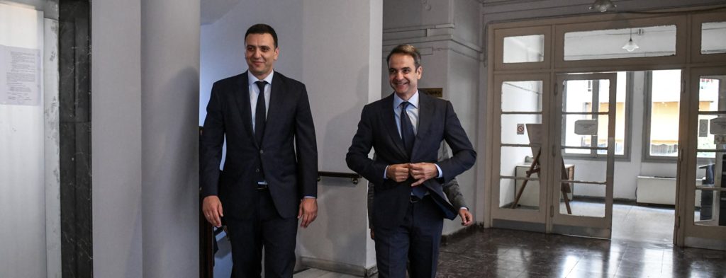 Συνάντηση Β. Κικίλια-Κ. Μητσοτάκη με θέμα τον κορωνοϊό