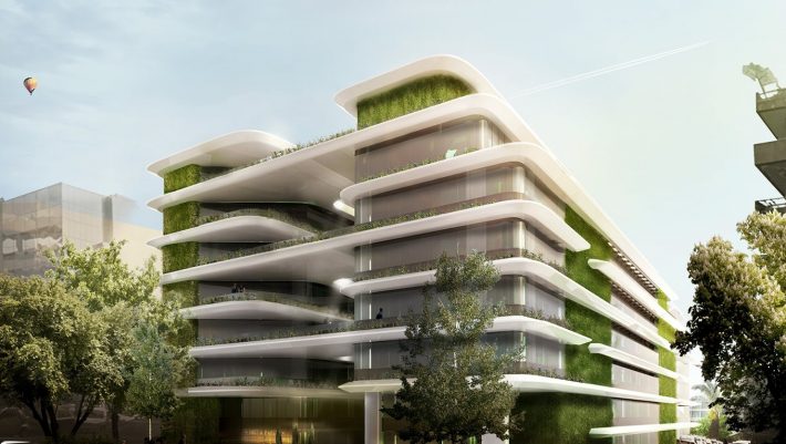 Το μεγαλεπήβολο project της Taxi Beat: Το νέο της φουτουριστικό σπίτι είναι το πιο πράσινο κτίριο στην Αθήνα (φωτο)