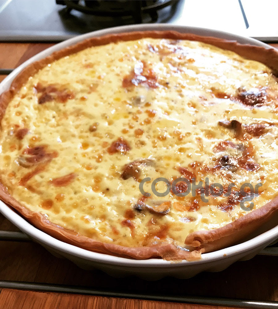 Η συνταγή της ημέρας: Εύκολη Quiche lorraine
