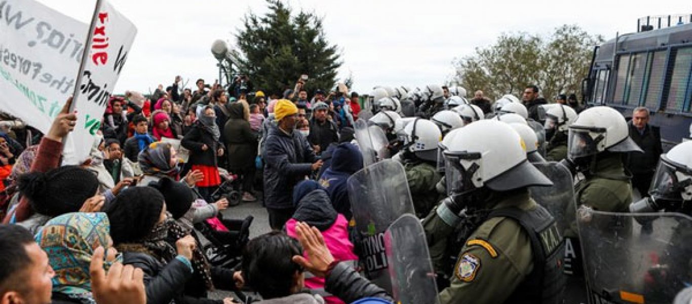 Συνεχίζονται οι κινητοποιήσεις στη Λέσβο: Γενική απεργία και σήμερα και νέα συγκέντρωση κατά της «κρατικής καταστολής»