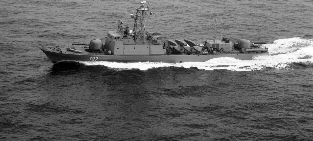 ΠΝ: Βολή τορπίλης των 533 χλστ. από πυραυλάκατο τύπου Combattante IIIB στην άσκηση «ΠΥΡΣΟΣ»