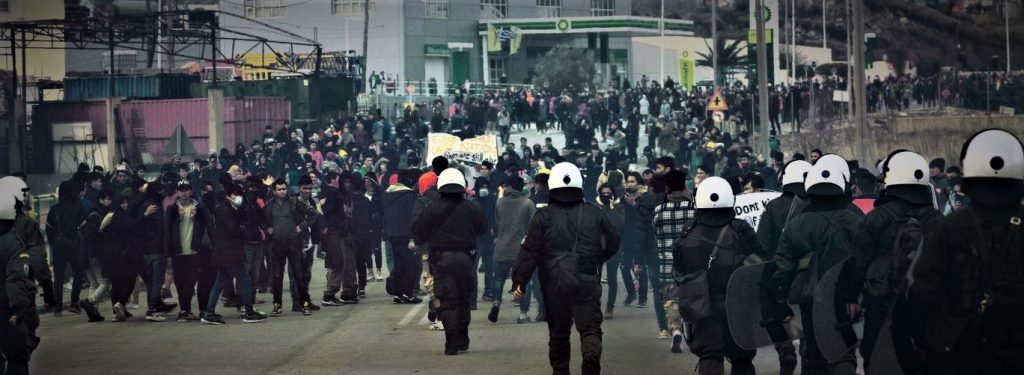 «5η Φάλαγγα»: Επίθεση των παράνομων μεταναστών στην Λέσβο ενώ 10.000 μπαίνουν αύριο από την Τουρκία