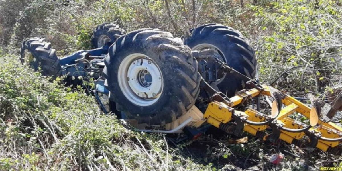 Κρήτη: Νεκρός ο αγρότης που καταπλακώθηκε από το τρακτέρ του (upd)