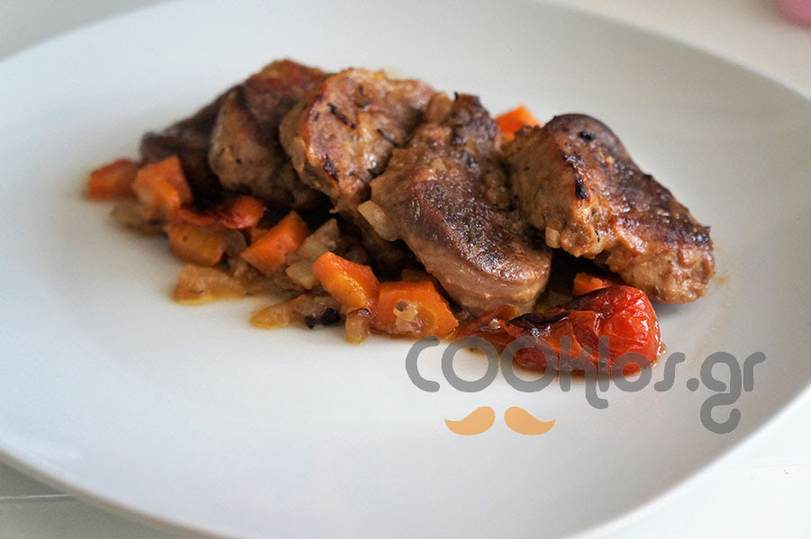 Η συνταγή της ημέρας: Ψαρονέφρι με λαχανικά στο φούρνο