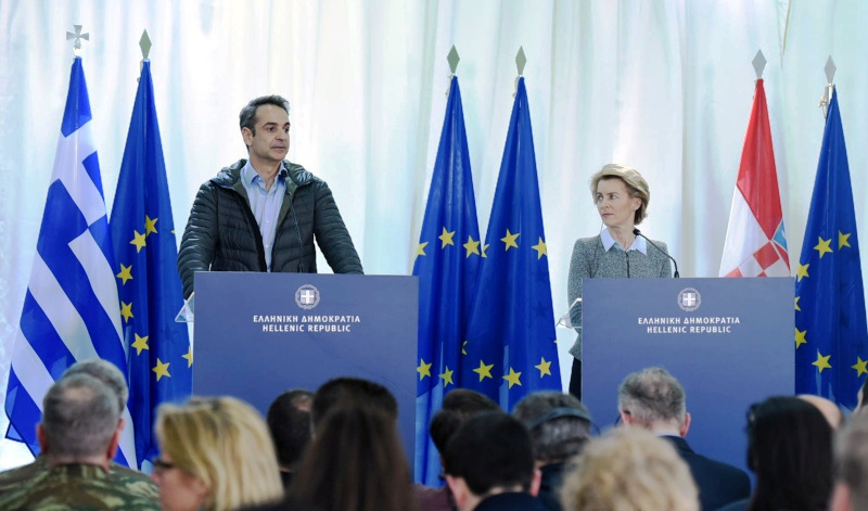Σκληρός προς όλους ο Κ. Μητσοτάκης: «Η Ευρώπη δε μας βοήθησε – Κανείς παράνομος μετανάστης στην Ελλάδα»