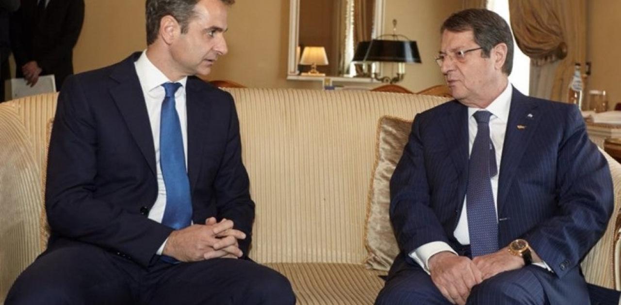 Τηλεφωνική επικοινωνία Κ.Μητσοτάκη και Ν.Αναστασιάδη για τον Έβρο