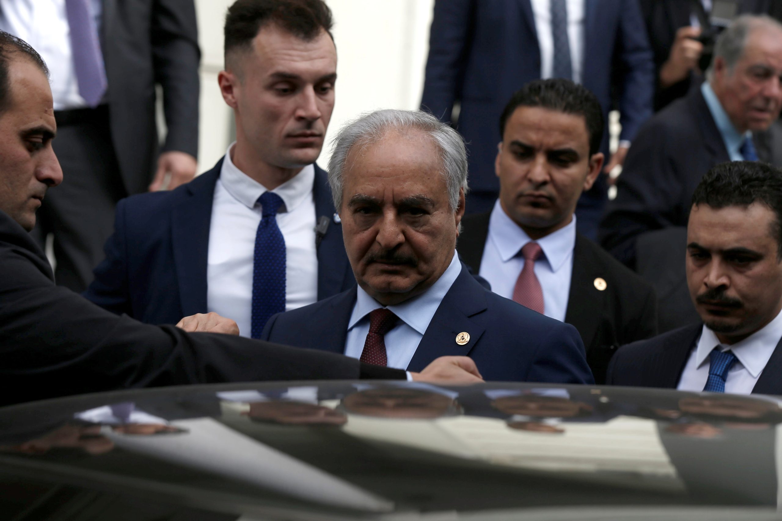 Μέτωπο κατά Τουρκίας από Συρία και Λιβύη: Ο Χ.Χαφτάρ στη Δαμασκό – «Εγκληματίας ο Ερντογάν»