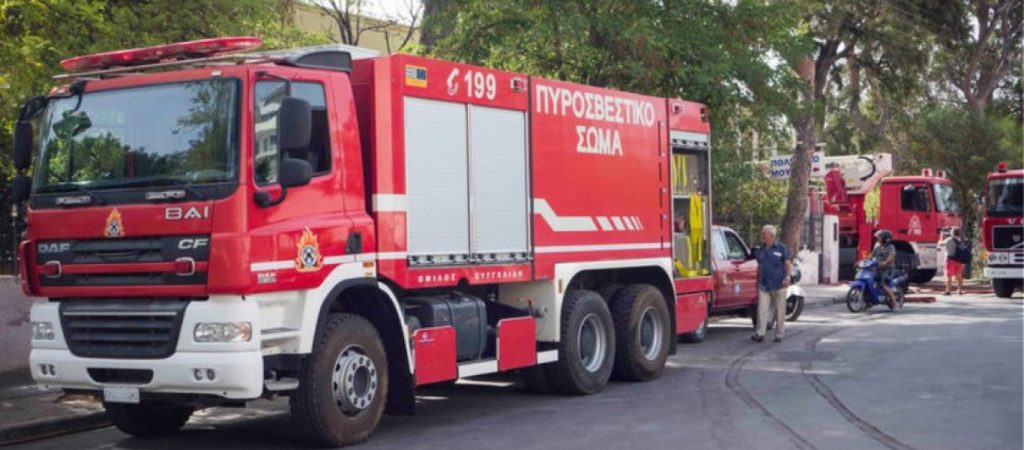 Κρήτη: Φωτιά σε συγκρότημα γραφείων στο Ηράκλειο