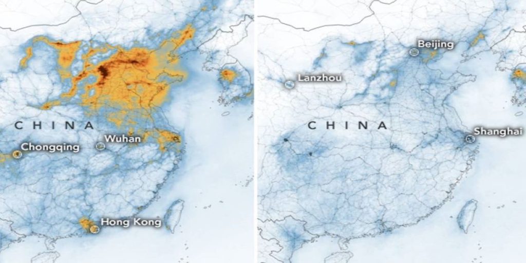 Η μόνη θετική πλευρά του κορωνοϊού (φώτο)