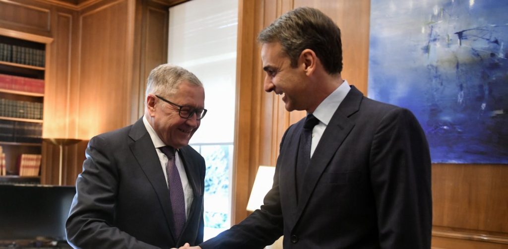 Κ. Μητσοτάκης: Συναντήσεις με Α. ΜακΝτάουελ και Κ. Ρέγκλινγκ