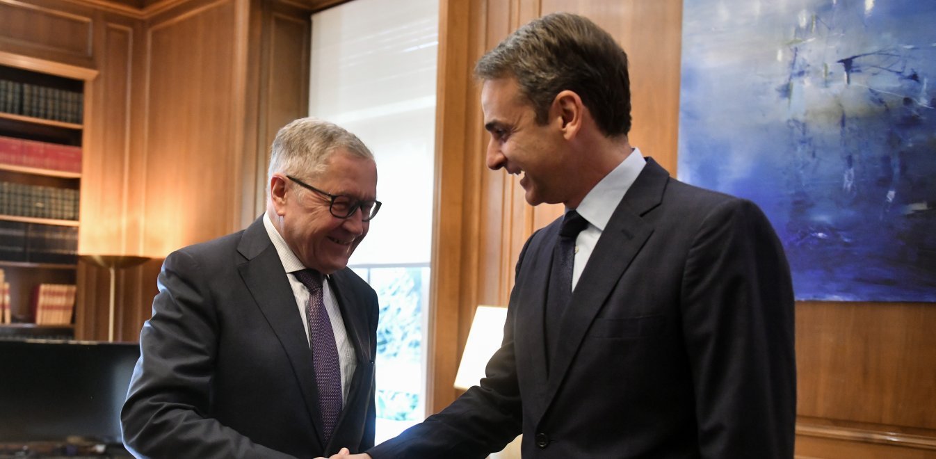 Κ. Μητσοτάκης: Συναντήσεις με Α. ΜακΝτάουελ και Κ. Ρέγκλινγκ